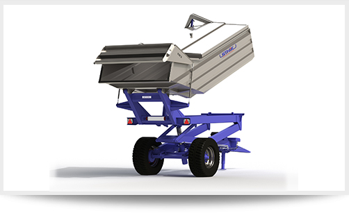 Benne basculante à bec